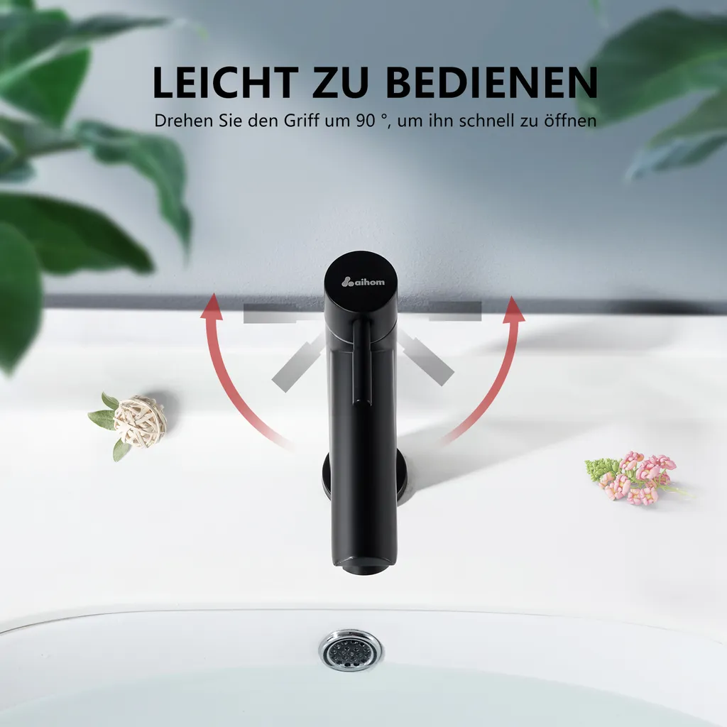 Badarmaturen Kaltwasser Armatur Für Bad Wasserhahn Bad Kaltwasserhahn Standventil Wasserhahn Armatur Schwarz 4 Badarmaturen Kaltwasser Armatur Für Bad Wasserhahn Bad Kaltwasserhahn Standventil Wasserhahn Armatur Schwarz – Bild 2