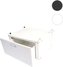 Waschmaschinenunterschrank HWC-E50, Sockel Podest Erhöhung Untergestell, Schublade 33x61x52cm Weiß -Vidailo Verkaufe 5fb0f91e98a4c9fe3adcb2bc32572329