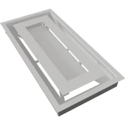 Lüftungsgitter WIND 22x45 Weiß -Vidailo Verkaufe 6007c9c5e1599fe3d0dee456aeeb4fe3