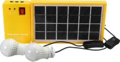 Solargenerator Stromerzeuger Mit 3 LED Lamp USB Ladegeräte Camping 6V 3W -Vidailo Verkaufe 600cbe37bf99b196a91c06385fd39fd6