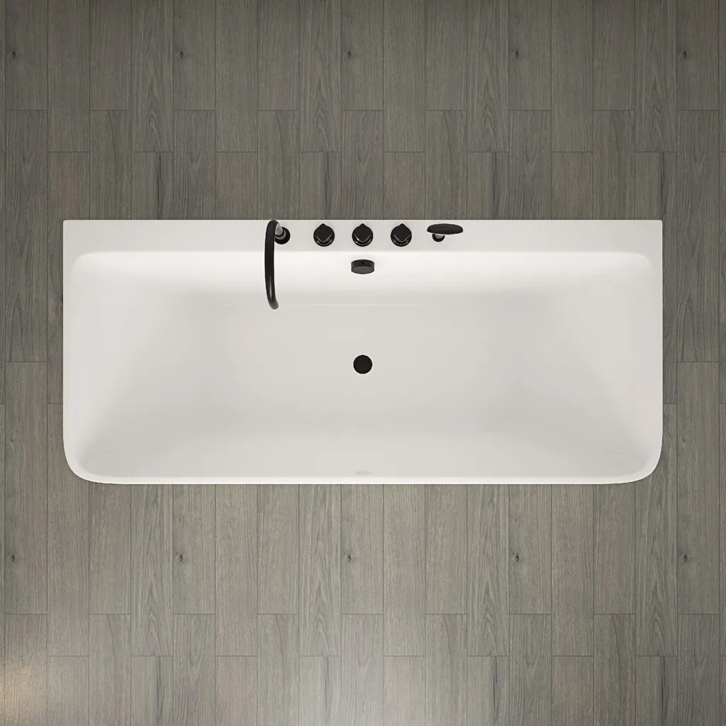 Badewanne Acrylwanne Standbadewanne 170 X 80 X 58 Cm, Sanitäracryl Saria 3 Badewanne Acrylwanne Standbadewanne 170 X 80 X 58 Cm, Sanitäracryl Saria