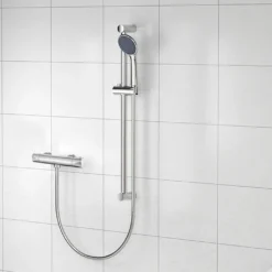 Thermostat Armatur Brausethermostat Brausearmatur Brausemischer Thermostat Mischbatterie Mit 38 °C Sicherheitstaste，ufputz Duschthermostat Mischbatterie Dusche Für Bad, Chrom -Vidailo Verkaufe 61bf3b09609cabf6c6849c6c2399cae7