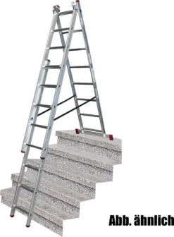 KRAUSE Corda VielzweckLeiter Mit Treppenfunktion 3 X 6 Sprossen Arbeitshöhe 4,55m 27 KRAUSE Corda VielzweckLeiter Mit Treppenfunktion 3 X 6 Sprossen Arbeitshöhe 4,55m -Vidailo Verkaufe 639656fdfd2cbb53fa088ea76b09cffc