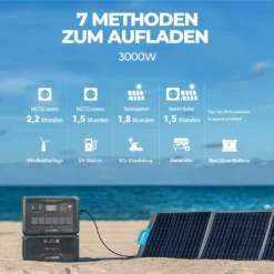 BLUETTI Solar Generator AC300 & B300 Zusatzbatterie, Mit 4 PV120 Solarmodulen, 3072Wh Kraftwerk Mit 6 3000W AC Ausgängen(6000W Peak), LiFePO4 Batterie-Backup Für Den Heimgebrauch, Stromausfall -Vidailo Verkaufe 63fdb3b84ac7ccd92c984cf3c6981de1 1
