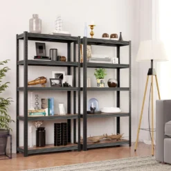 SONGMICS Standregal, Bücherregal, Lagerregal, 5 Ablagen, Küchenregal, Regal, 30 X 75 X 150 Cm, Bis 650 Kg Belastbar, Verstellbare Ablagen -Vidailo Verkaufe 649b9c4874d7fe50efe29e9a4be8602a