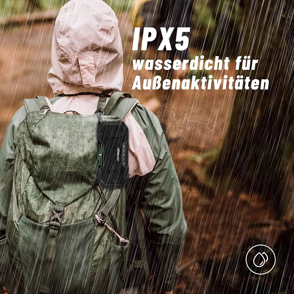 Kurbelradio Tragbares Solarradio Notfall-AM-FM-Radio Mit USB-Telefonladefunktion, LED-Taschenlampe Und 5000-mAh-Akku Für Outdoor-Camping,blau 9 Kurbelradio Tragbares Solarradio Notfall-AM-FM-Radio Mit USB-Telefonladefunktion, LED-Taschenlampe Und 5000-mAh-Akku Für Outdoor-Camping,blau – Bild 7