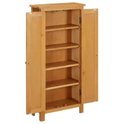 VidaXL Schrank 50x22x110 Cm Massivholz Eiche 17 VidaXL Schrank 50x22x110 Cm Massivholz Eiche -Vidailo Verkaufe 64fd00530281aad5f404d5e13f811dc7