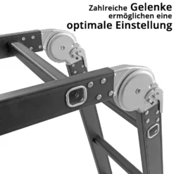 STAHLWERK Mehrzweckleiter 150 Kg Alu Klappleiter Trittleiter Aluminiumleiter -Vidailo Verkaufe 65ad7634f94b26043732494fd17680e2