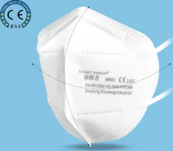 150 Stück CE Atemschutzmaske FFP2-Maske - Hoher Schutz, Infektionsschutz Mundschutz Nasenschutz