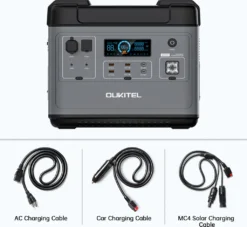 OUKITEL P2001E 2000W (4000W Peak) Stromerzeuger Power Station 2000Wh Solargenerator 625000mAh Mobiler Stromspeicher Power Station, Sicheres LiFePO4-Batterie PD100W QC3.0 Solar Generator Für Notstrom Camping Wohnmobile Zu Hause -Vidailo Verkaufe 67838f6755d4b981b11aa69ba4c6d946