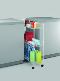 3 Etagen Allzweckwagen Etagenwagen Rollwagen Küchenwagen Rollregal Nischenregal -Vidailo Verkaufe 67f50adc5155f83ce9d52af1b68cae82