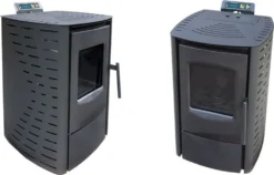 Nemaxx P6 Pelletofen Pelletkamin Pelletkaminofen 6 KW Kaminofen Heizofen Pellet Ofen Kamin Pelletheizung Heizung - Schwarz - WiFi-Ready -Vidailo Verkaufe 68bd27759a88f8ca5c315223fb9e582c