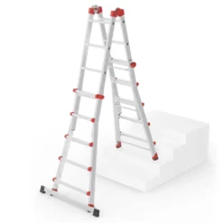 Hailo Multifunktions Teleskopleiter M80 4x5 Sprossen