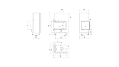 Wasserführender Kamineinsatz MBM Links 12 KW Ø 180 -Vidailo Verkaufe 6ede7939c1ee717ede5925d68ba64353