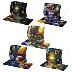 50 Stück Kinder Bunt 3-lagige Einweg-Mundmaske Weltraum Einweg-Gesichtsmaske Für Junge Mädchen Masken -Vidailo Verkaufe 6fb61c3133d11a25eba533aa73e87bba 1