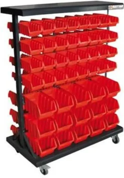 Holzmann Regal Kleinteile Schüttenregal KSR 94D Werkstattregal 94 Laden Profi