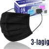 Antiviron Einwegmaske 50 Stück CE-7503 Farbe SCHWARZ Deutscher Händler -Vidailo Verkaufe 712781c7ec550b2378f1796ad07440aa