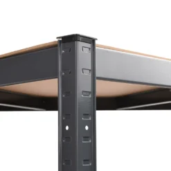 VidaXL Eckregal Mit 5 Böden Anthrazit Stahl & Holzwerkstoff -Vidailo Verkaufe 713b1c38af186b91588b676b343449e2