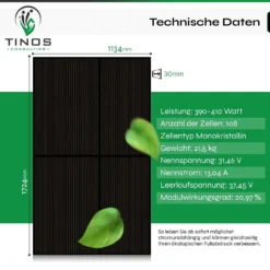 820W Balkonkraftwerk 600W Komplett Für Steckdose Solaranlage Komplettset Plus Wechselrichter Mit 2x 410W (820W) Solarpanel Und Wechselrichter (600W) Mit Wifi. 230V Plug'nPlay, Balkonanlage -Vidailo Verkaufe 71c890985b678285e235793d730ac374