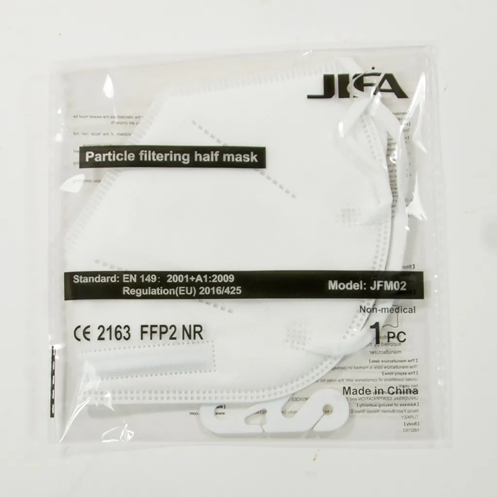 40x FFP2 Atemschutzmaske Effektiver Schutz 5- Lagig E Maske Mund Nase 95% Filterung EN 149:2001+A1:2009 Optimaler Infektionsschutz 9 40x FFP2 Atemschutzmaske Effektiver Schutz 5- Lagig E Maske Mund Nase 95% Filterung EN 149:2001+A1:2009 Optimaler Infektionsschutz – Bild 7