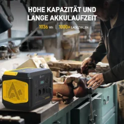 AlphaESS Tragbare Powerstation 1036Wh Solargenerator Mit 3 X AC 1000 W(2000 W Überspannung) -Vidailo Verkaufe 72c5cc0dbea69909a0d71f0adf42ec7a