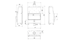 Wasserführender Kamineinsatz LUCY 20 KW Ø 200 Mit Türfeder -Vidailo Verkaufe 74acd96a199e86bce32a2de89cf802ee