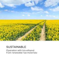 Blumfeldt Fiamme Scoppi Ethanol-Kamin Edelstahl-Brenner 3 Liter 5-6 H Brenndauer -Vidailo Verkaufe 755612d3ad08a096f8ed2616f1a37f36