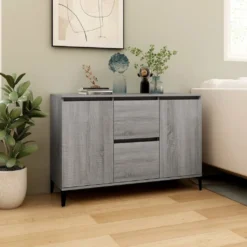 VidaXL Sideboard Grau Sonoma 104x35x70 Cm Holzwerkstoff -Vidailo Verkaufe 75cf01dd221e3a8796494d3b3998c31b