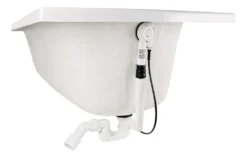 Calmwaters® Badewanne Komplettset 170x75 Cm Original, EU, 3in1 Acryl-Badewanne Mit Wannenträger & Ablaufgarnitur, Körperformbadewanne, Rechteckbadewanne 170 X 75, 200 L, Weiß, 99000088 -Vidailo Verkaufe 76ffbdf373ea24252709a476dda53ba2