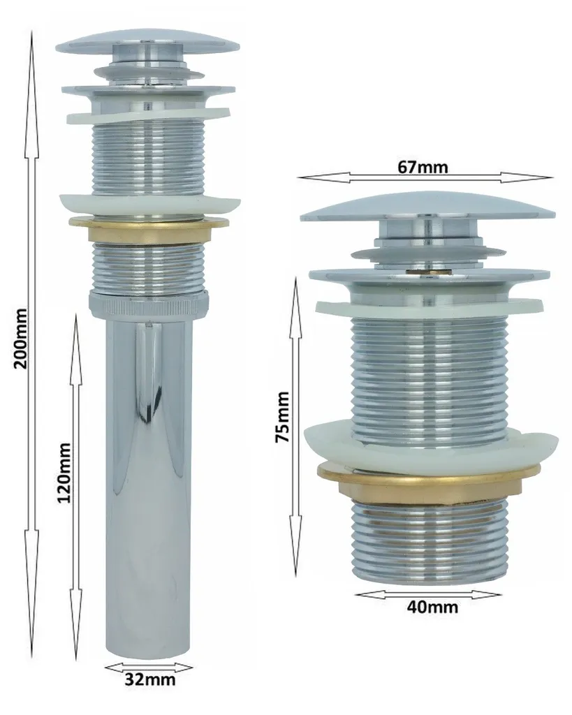 Ablaufgarnitur Waschbecken Ohne Überlauf Chrom Waschbeckenstöpsel Ablaufventil Pop Up Ventil Aus Messing 4 Ablaufgarnitur Waschbecken Ohne Überlauf Chrom Waschbeckenstöpsel Ablaufventil Pop Up Ventil Aus Messing – Bild 2
