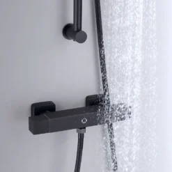 Cecipa Badewannenarmatur Duscharmatur Thermostat Mischbatterie Dusche Duschthermostat Armatur Bad Brausethermostat Schwarz -Vidailo Verkaufe 772b134647db1760f3ea60a9d7983d47