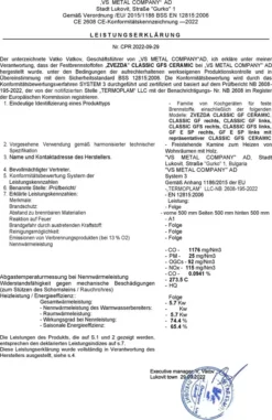 Küchenofen Zvezda, Modell Classic GFS Keramik, Leistung 5.7kW BImSchV2 8 Küchenofen Zvezda, Modell Classic GFS Keramik, Leistung 5.7kW BImSchV2 -Vidailo Verkaufe 777d609ceb8f1a23c987e47ffc2dfda6