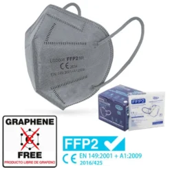 FFP2 Maske GRAU (25 St. - Einzeln Verpackt) CE 0370 -Vidailo Verkaufe 78418fb0c55da42df4b3eb0d44b7b75c