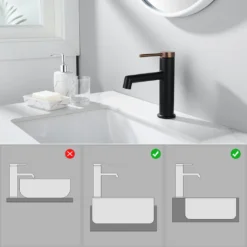 Lonheo Badarmatur 360° Drehbar Auslauf Hochdruck Wasserhahn Waschbecken Einhandmischer Waschtischarmatur Mischbatterie Fürs Badezimmer, Schwarz -Vidailo Verkaufe 78a163b7dc9c9ef0a2d06e02f48dbe3e