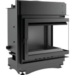 Wasserführender Kamineinsatz MAJA Rechts 8 KW Ø 180