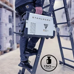 STAHLWERK Mehrzweckleiter 150 Kg Alu Klappleiter Trittleiter Aluminiumleiter -Vidailo Verkaufe 79d8a3e00677c8c66f18465568935675