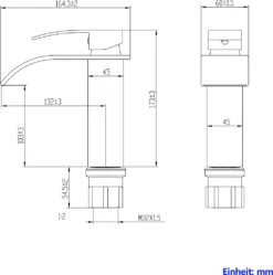Meykoers Wasserhahn Armatur Für Bad Wasserhahn Bad Standventil Chrom Wasserhahn Einhebelmischer Badarmaturen(Mit Warm- Und Kaltwasserleitungen) -Vidailo Verkaufe 7a0fbfa19afc5af2ffe6bcf2d7f8d541