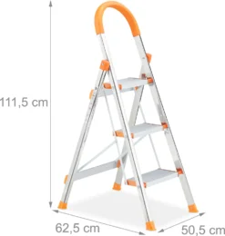 Relaxdays Klappbare Trittleiter Mit 3 Stufen 13 Relaxdays Klappbare Trittleiter Mit 3 Stufen -Vidailo Verkaufe 7a130a5bdef9c8c1e86570e098254e46