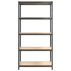 VidaXL Schwerlastregale Mit 5 Böden 3 Stk. Grau Stahl & Holzwerkstoff 16 VidaXL Schwerlastregale Mit 5 Böden 3 Stk. Grau Stahl & Holzwerkstoff -Vidailo Verkaufe 7a752b8b923a647663aabce95d83b190