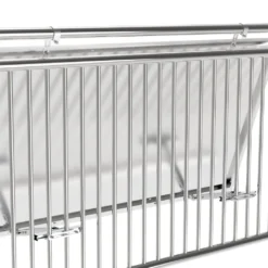 Juskys Geländerhalterung Balkonkraftwerk - Halterung Für Solarmodul Balkon & Flachdach - Befestigung Solarpanel – Aufständerung Für PV Anlage Easy