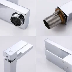 Wasserhahn Bad Armatur Waschbecken Mischbatterie Badarmatur Waschtischarmatur Einhandmischer Messing Chrom Für Badezimmer -Vidailo Verkaufe 7bbf8afc0dc2c796140a6d176eafab83