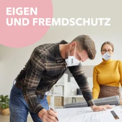 Björn&Schiller FFP2 Masken Einzeln Verpackt, 20 Stück, Germany, Atemschutzmaske Weiß 3-lagig CE 2233 , Schutzmasken Medizinisch, Atmungsaktive Einwegmaske, Mundschutz & Nasenschutz -Vidailo Verkaufe 7cd08b8e3d2cba06207d8f828d89e4f9