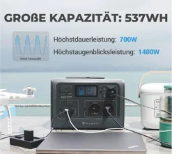 Bluetti Powerstation EB55, 700 W -Vidailo Verkaufe 7cf6d3879527b0b28916a5cb18cbc55e
