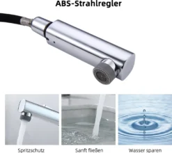 Homelody Badarmatur Mit 2 Strahlarten Wasserhahn Bad Mit Ausziehbarer Brause Waschtischarmatur, Mischbatterie Mit Mundspülungsauslauf Für Bad, Chrom 18 Homelody Badarmatur Mit 2 Strahlarten Wasserhahn Bad Mit Ausziehbarer Brause Waschtischarmatur, Mischbatterie Mit Mundspülungsauslauf Für Bad, Chrom -Vidailo Verkaufe 7d0a4b13cd24145582fd10e54c85047f
