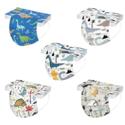 50 Stück Kinder Dinosaurier Druckmuster 3-lagige Masken Filter Staubdichte Masken -Vidailo Verkaufe 7fd046681eb07eff3d055bdadeaca989