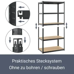 Juskys Lagerregal Basic 2er Set 180x90x40 Cm Grau – 2 Schwerlastregale Mit 10 Böden – Max. 1750 Kg - Metall Verzinkt - Regale Kellerregal Metallregal 28 Juskys Lagerregal Basic 2er Set 180x90x40 Cm Grau – 2 Schwerlastregale Mit 10 Böden – Max. 1750 Kg - Metall Verzinkt - Regale Kellerregal Metallregal -Vidailo Verkaufe 800b67b5b607f1385fc003802c21cd0d