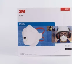 3M Comfort Partikelmaske Aura 9332+, FFP3, Mit Ventil 9332+ (Pack à 10 Stück) -Vidailo Verkaufe 80800a2dc29086124587dc047e637816