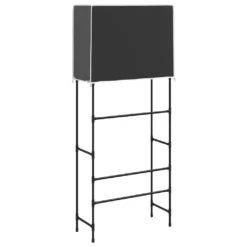 VidaXL Waschmaschinenregal 2 Ablagen Schwarz 71x29,5x170,5 Cm Eisen -Vidailo Verkaufe 8259a3d56dc907ccd7af5d1890ce5b7f