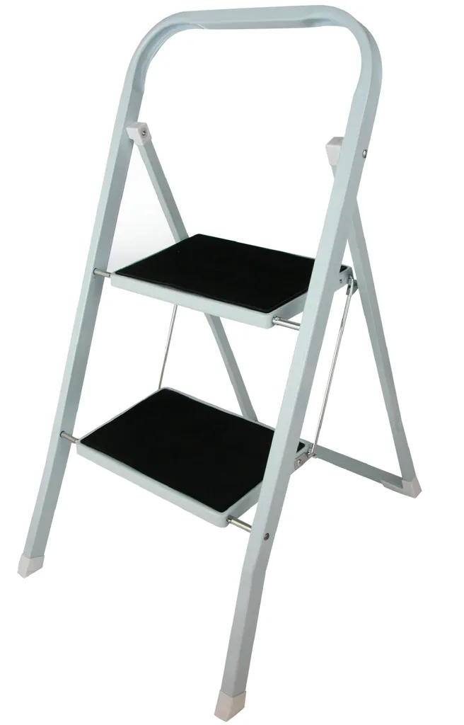 Trittleiter Bis 150 Kg 2 Stufen Anti Rutsch Leiter Haushaltsleiter Klapptritt 4 Trittleiter Bis 150 Kg 2 Stufen Anti Rutsch Leiter Haushaltsleiter Klapptritt – Bild 2