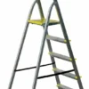 FORTENA Haushaltsleiter Mit 5 Stufen – Profi-Leiter Aus Aluminium, 3m Arbeitshöhe, Bis Zu 120 Kg Belastung, Stehleiter Für Haus Und Wohnung -Vidailo Verkaufe 82beedd59f046711deec8a4ac686785c